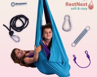 Hammock Chair, Kids Toy Gift, Unique Kids Gift, 3 Year Old Gift, 7 Year Old Gift, 8 Year Old Gift, Playroom, Indoor Playground, Kids Gym