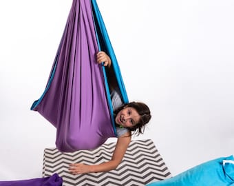 Kids Swing, Kids Gym, Indoor Playground, Kids Activities, Kids Sports, Playroom, Toddler Gym, Hammock Swing, Sensory Swing, Therapy Swing