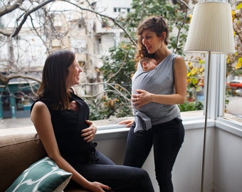 Portabebés de algodón suave para recién nacidos, ideal para mamás y papás primerizos