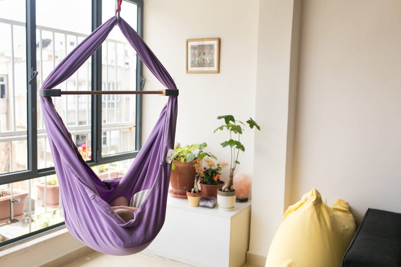 Newborn Gift Indoor Hanging Chair Unique baby gifts Gift for new parents Baby Hammock Swing Baby Swing Cradle Baby Shower Gift