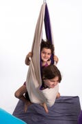 Playroom Gift for Kids and Toddlers- Indoor Hammock Swing for Active Play, Sensory Fun & Kids Room Joy product logo