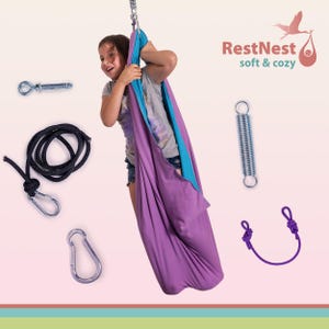 Sensory Swing, Indoor Swing, Hanging Chair, Hammock Chair, Kids Toys, Montessori Furniture, Kids Indoor Swing, Swing Chair, Toddler Swing