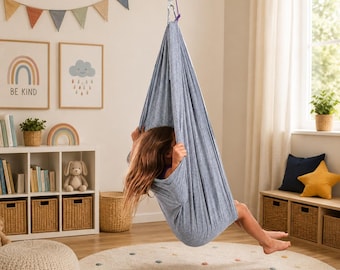 Indoor Swing, Sensory Swing, Hanging Chair, Kids Hammock, Kids Swing, Hammock Chair, Indoor Hanging Chair, Swing Chair, Indoor Swing Chair