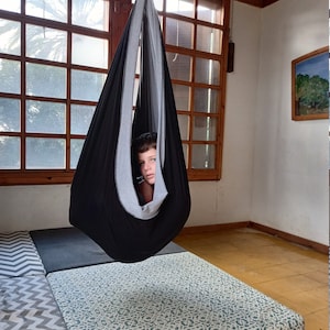 Hängestuhl, Kinderschaukel, Kinderhängematte, Geschenk 3 Jahre, Geschenk 7 Jahre, Geschenk 8 Jahre, Kinder-Fitnessstudio, Indoor-Spielplatz, Spielzimmer, Sensorik