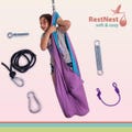 Indoor Swing, Hanging Chair, Sensory Swing, Kids Room Decor, Hammock Chair, Kids Toys, Swing Chair, Montessori Furniture, Kids Hammock Swing product logo