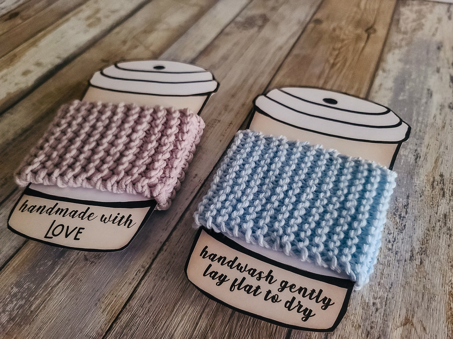 Quick N Easy Cup Cozies Bundle / Easy Knit / Gift Idea / Teens Etsy
