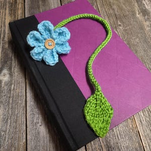 Flower Bookmark Knitting Pattern: Knit 6 Petal Design (PDF Download)