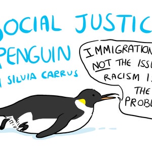 Social Justice Penguin Comic image 1
