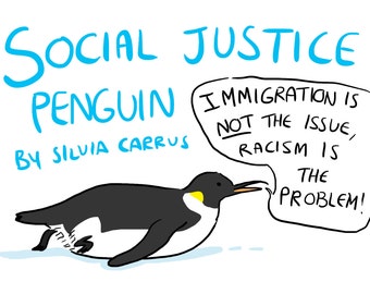 Social Justice Penguin Comic