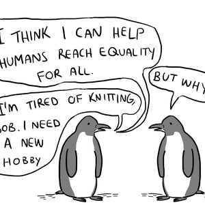 Social Justice Penguin Comic image 2