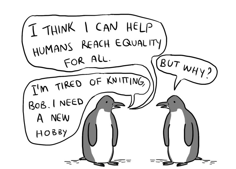 Social Justice Penguin Comic image 2