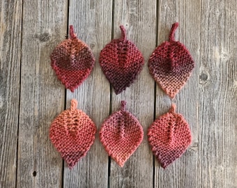 LOOM Strickanleitung Herbstlaub - Girlande: Thanksgiving, Halloween, Herbstdekoration (PDF Download)