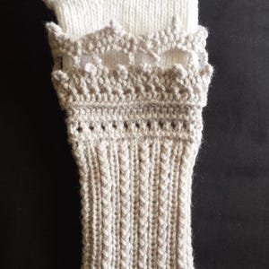 Modèles de tricot LOOM pour mitaines : Dentelle Tiara (Téléchargement PDF)