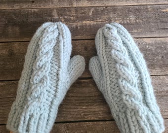 Schema per lavorare a maglia con telaio a guanti Chubby Cable (scarica PDF)