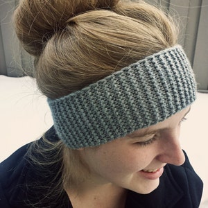 LOOM Knitting Pattern Squishy Headband Ear Warmer in regular | Etsy