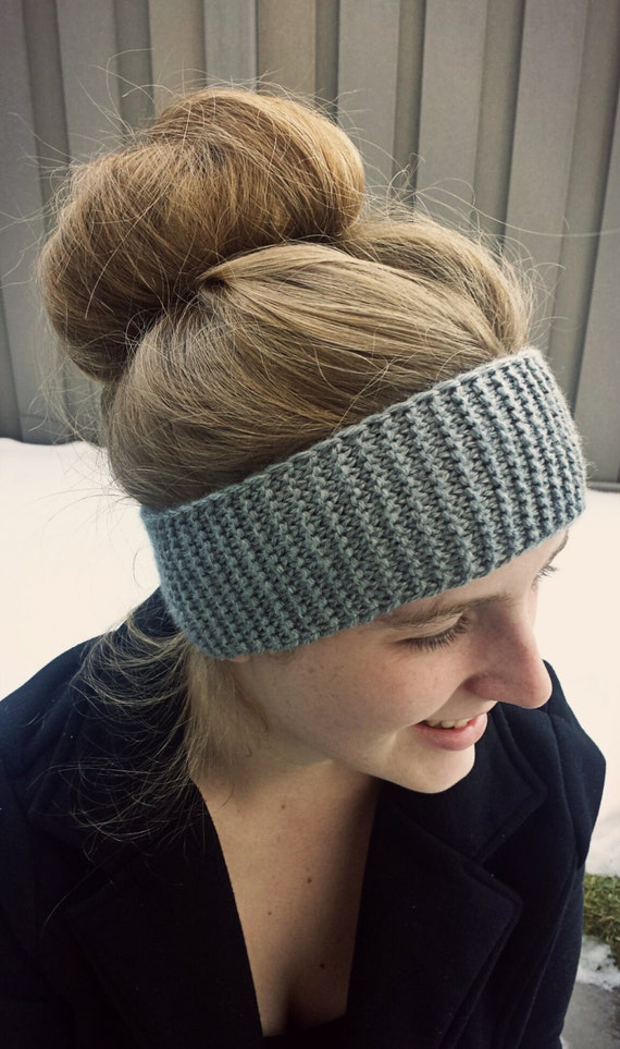 Loom Knitting Pattern Squishy Headband Ear Warmer In Regular Small Fine Gauge Easy Loom Knit Patterns Gift For Women Teens