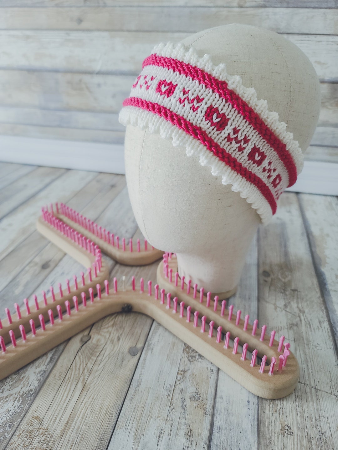 Handmade Hand crafted XOXO Knit headband gray sparkle Hand Crafted | Accessories | Handmade Hand Crafted Xoxo Knit  main image 2