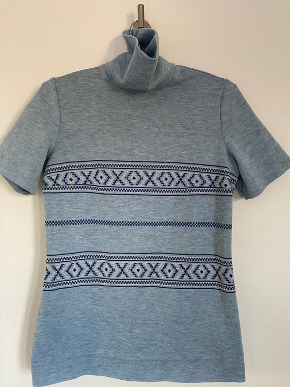 Vintage 1960s Turtleneck • Men’s Vintage Mock Neck