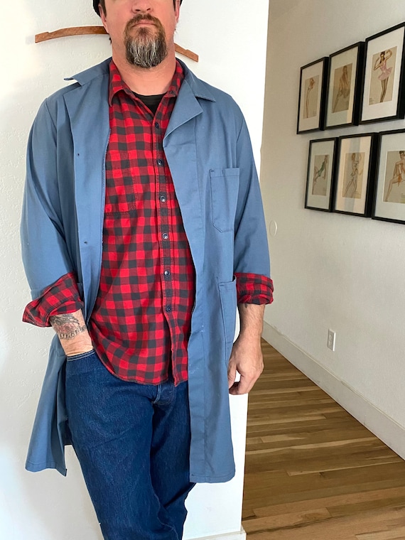 Vintage 1960s Mechanic Work Shirt • Vintage Covera