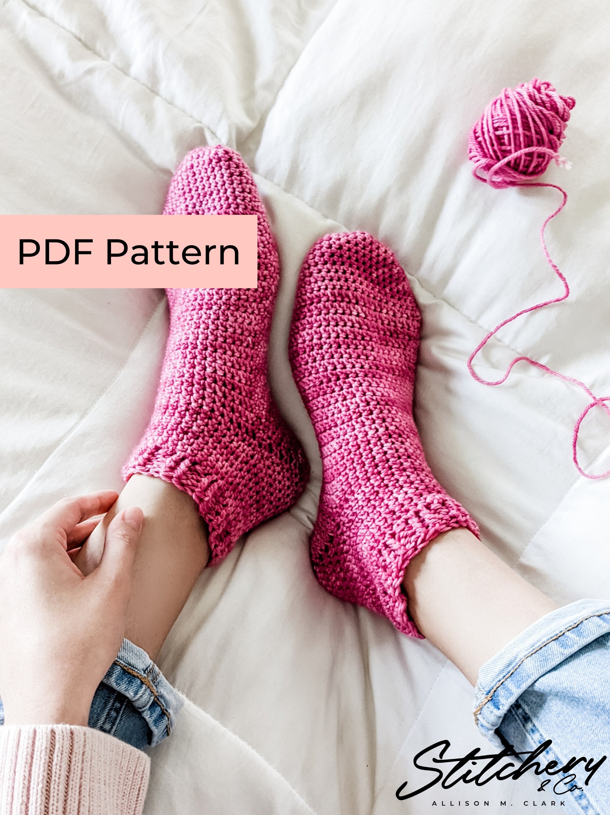 Crochet Pattern Socks