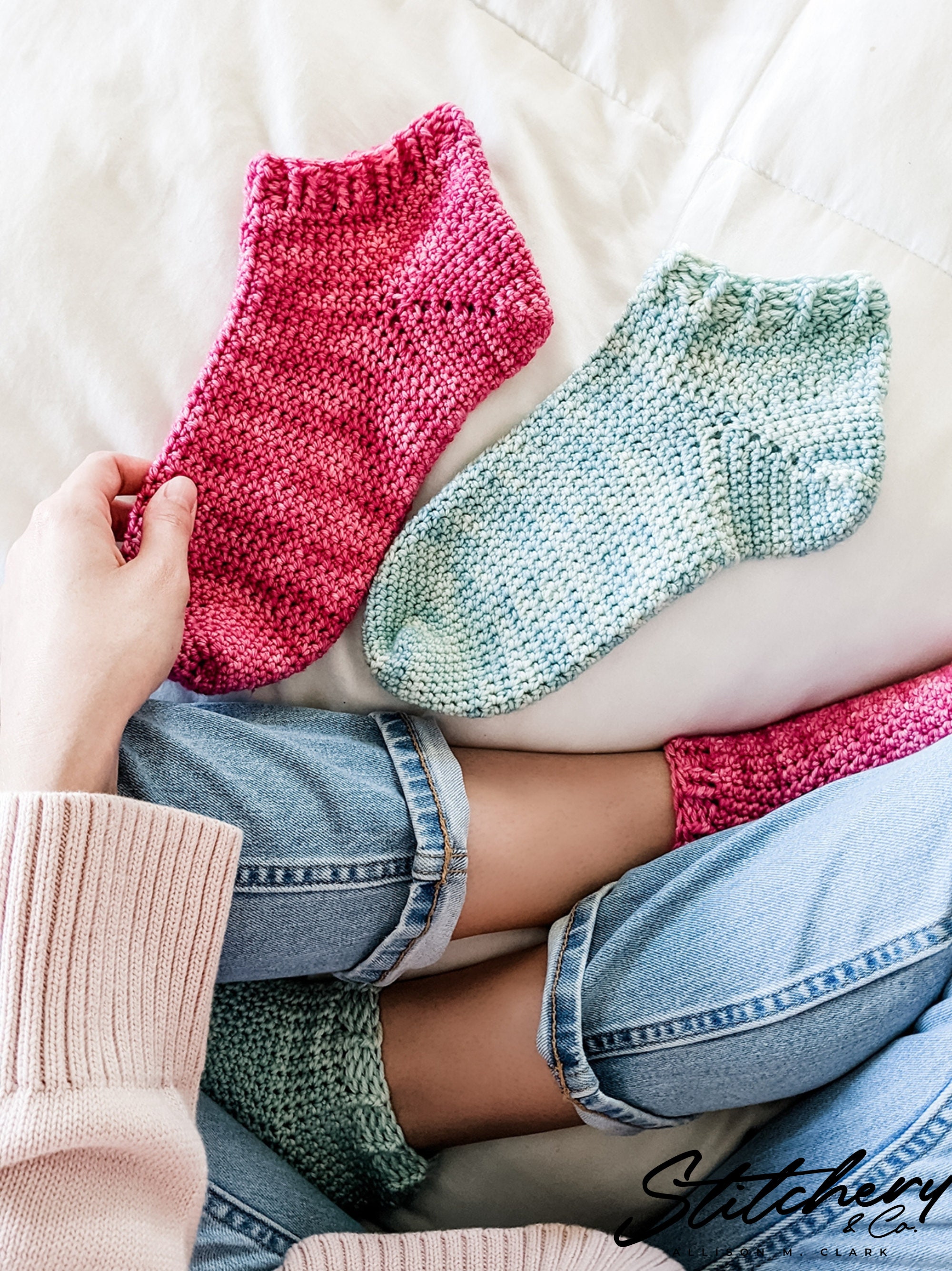 33 Easy Crochet Socks for All Ages - Stitch11
