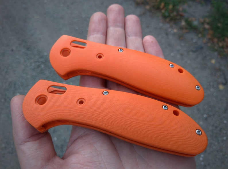 Orange G10 custom scales for Benchmade Griptilian 550 551 Etsy
