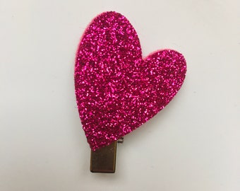 Barrette paillettes ou Liberty  COEUR CarO de Colombes