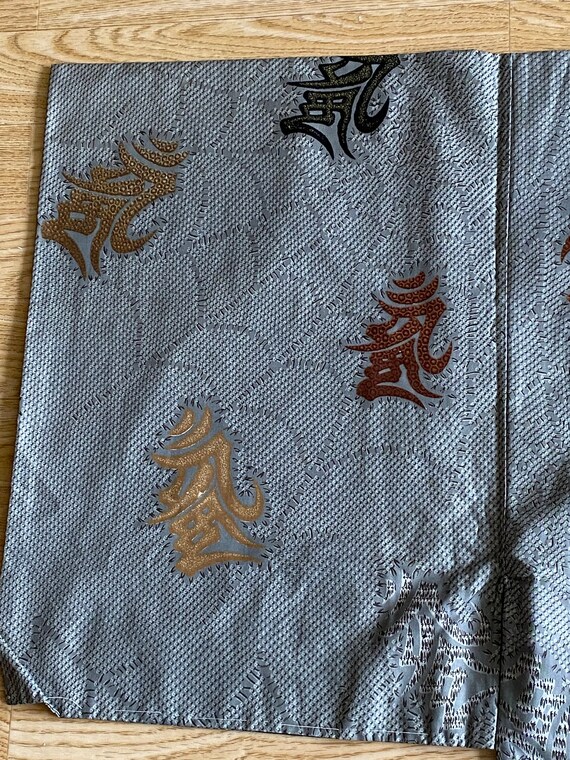 RARE Antique 1920s SPIDERWEB Kimono cobweb Juban P