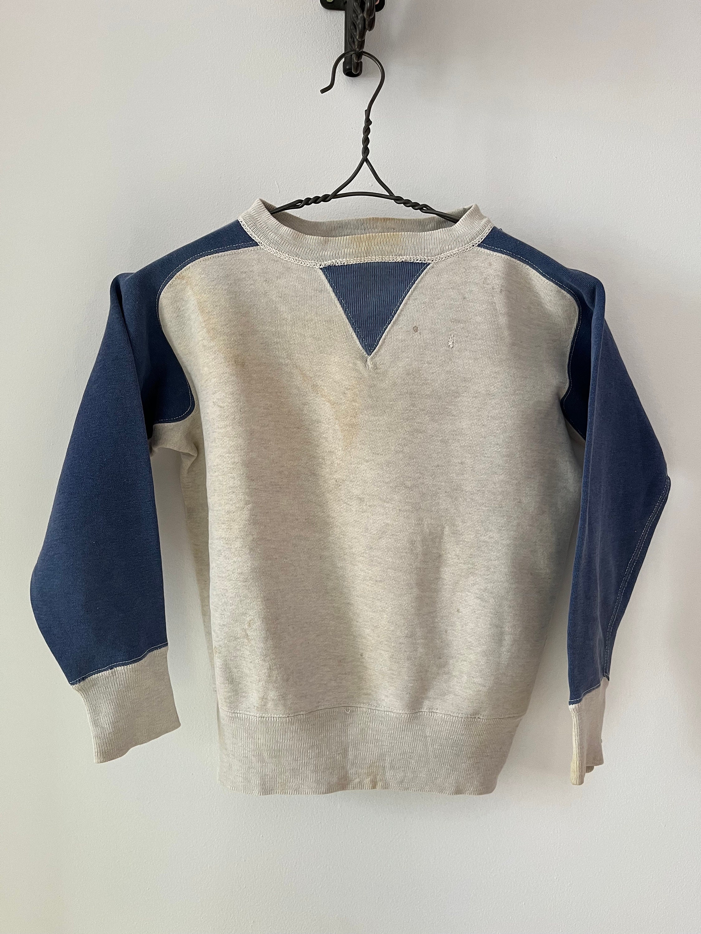 Rare Vintage 1940s Two-tone Sweatshirt Freedom Sleeve Double Rare Vintage 1940s Two-tone Sweatshirt Freedom Sleeve Double