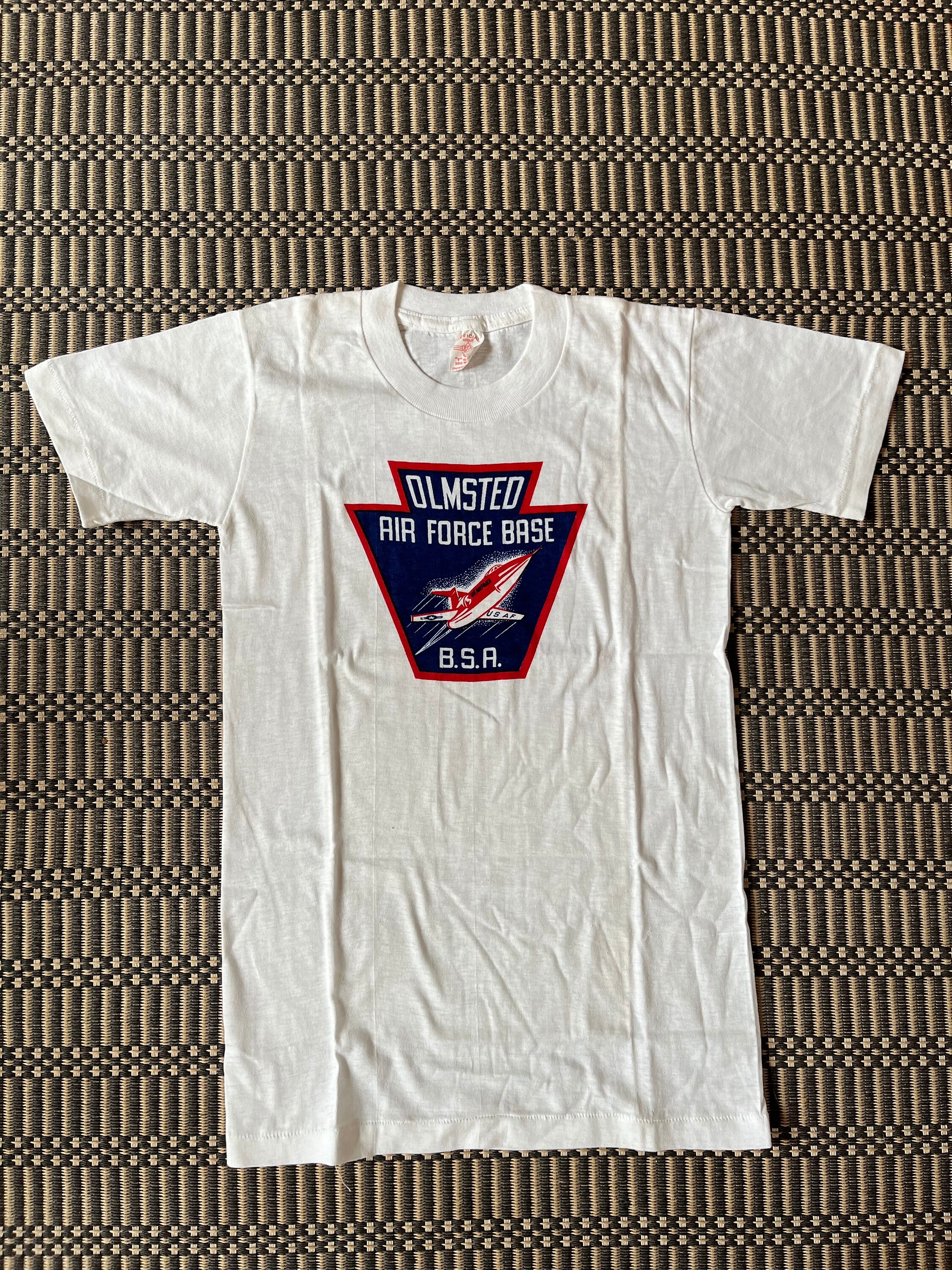 Vintage 1950s Air Force Base T-shirt BSA Boy Scouts Tee - Etsy UK 