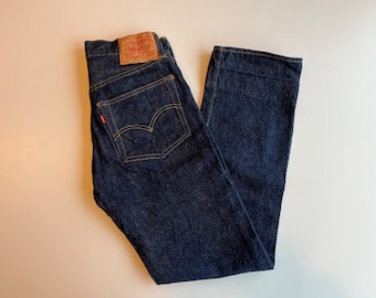 Vintage Jeans, 32 X 31, 1950s Levi's, Levi's 551 ZXX, Hidden Vintage Jeans, 32 X 31, 1950s Levi's, Levi's 551 ZXX, Hidden