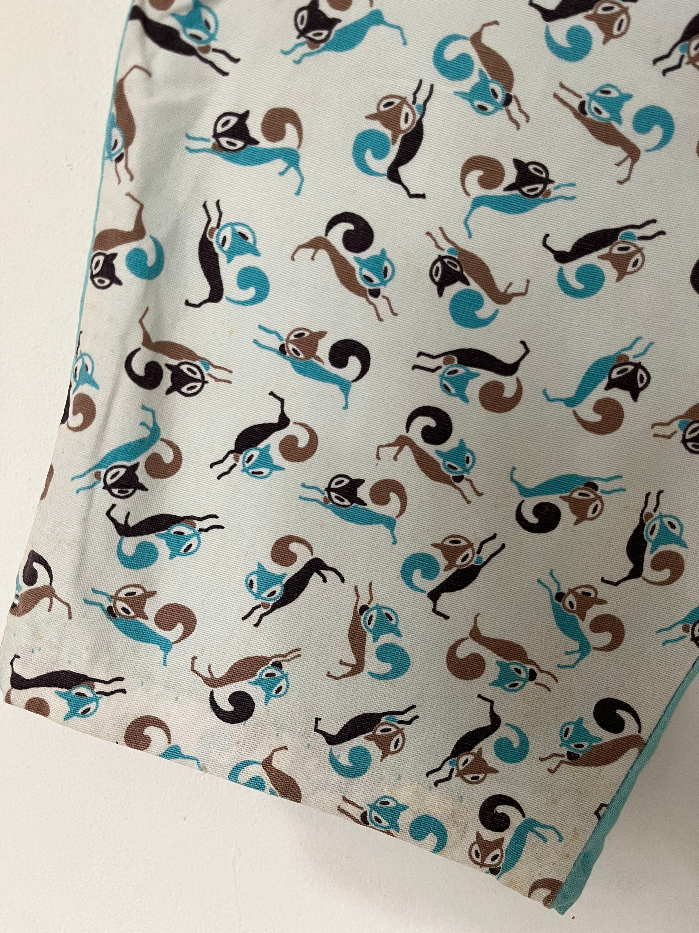 Vintage 1950s Novelty Squirrel Print Capris Capri Shorts Clamdiggers Etsy