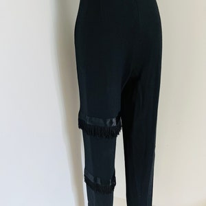 Cigarette Pants With a Over Skirt