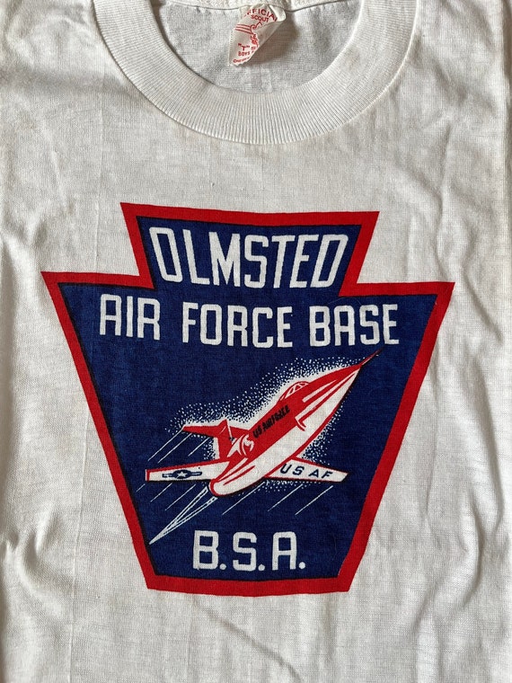 Vintage 1950s Air Force Base T-shirt BSA Boy Scouts Tee - Etsy UK 