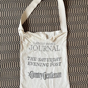 30s Saturday evening post magazine bag