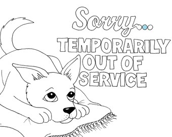 Service Dog Book Etsy