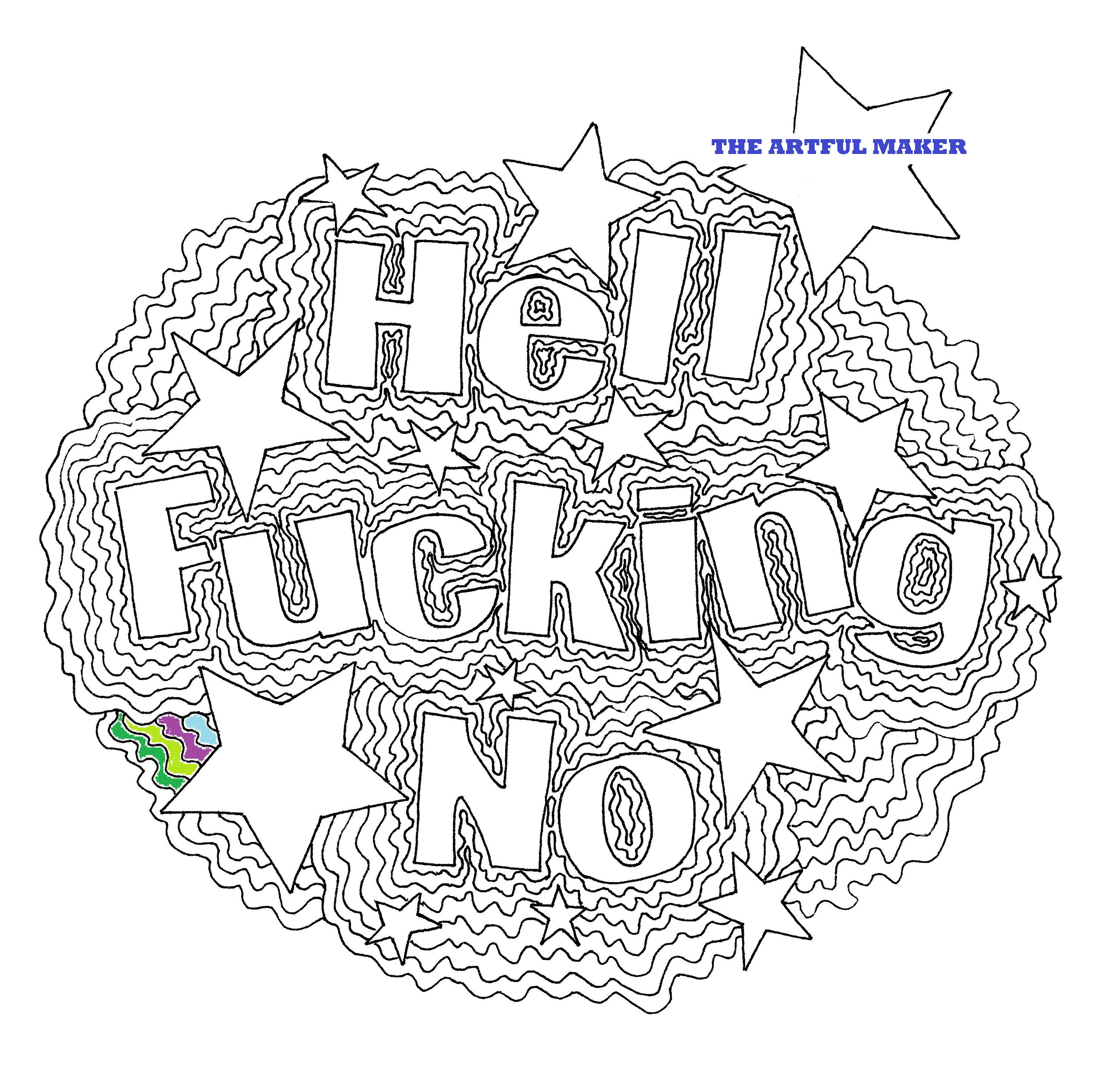 Hell Pages Coloring Pages