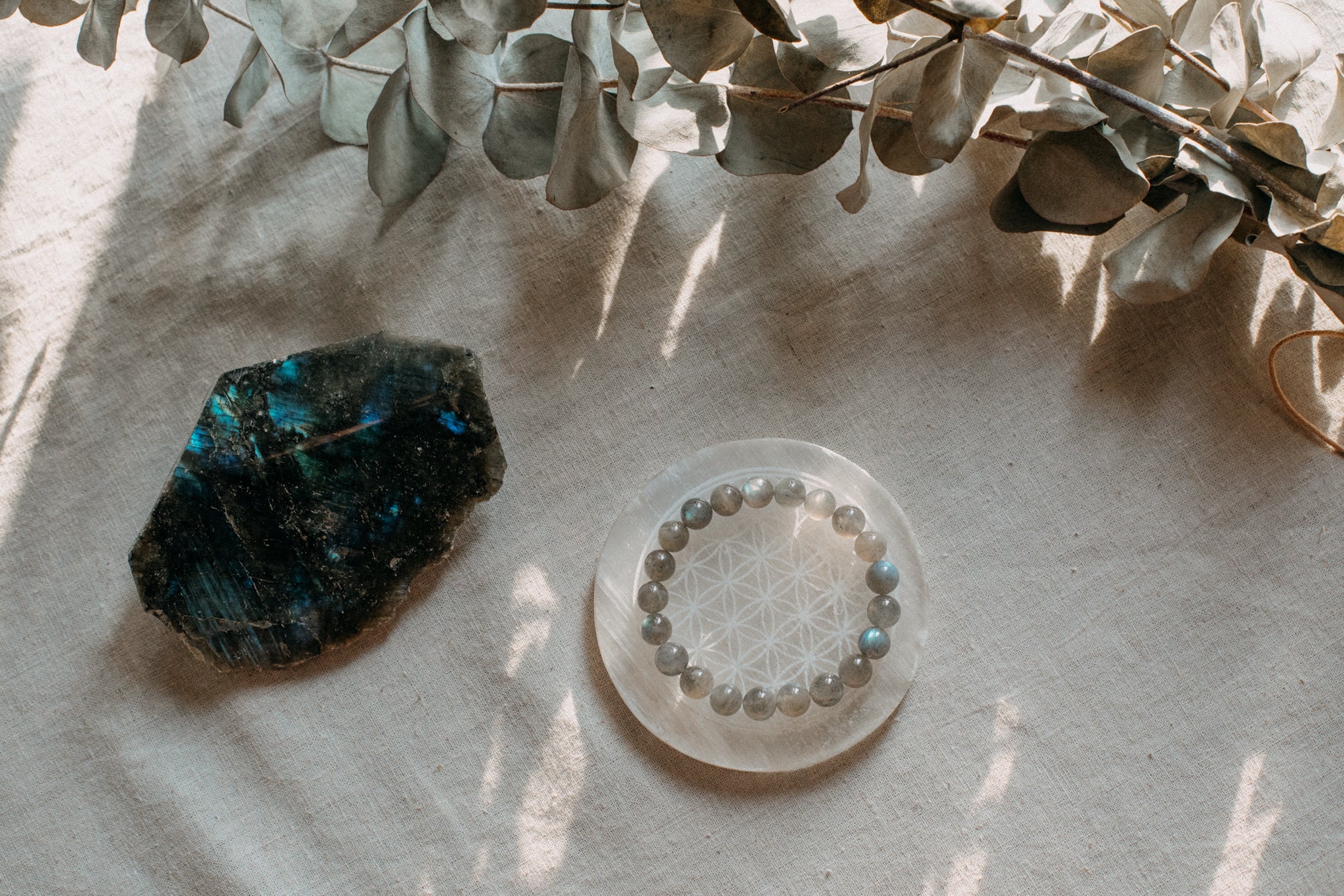 Verandering & Transformatie ⋄ AAA Labradoriet Armband