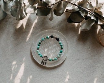 Genezing en zuivering ⋄ Peruaanse turkoois AAA-armband