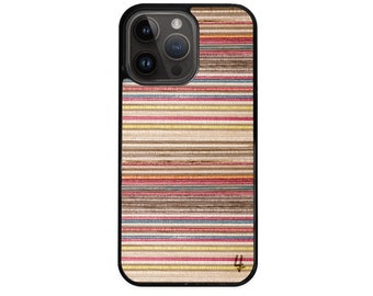 Boho Phone Case made from Recycled Skateboards For iPhone 15, 15 Pro, 15 Pro Max, 15 Plus, 14, 14 Pro, 13, 12, Pixel 7, Samsung Galaxy S24