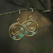 see more listings in the Brass earring section