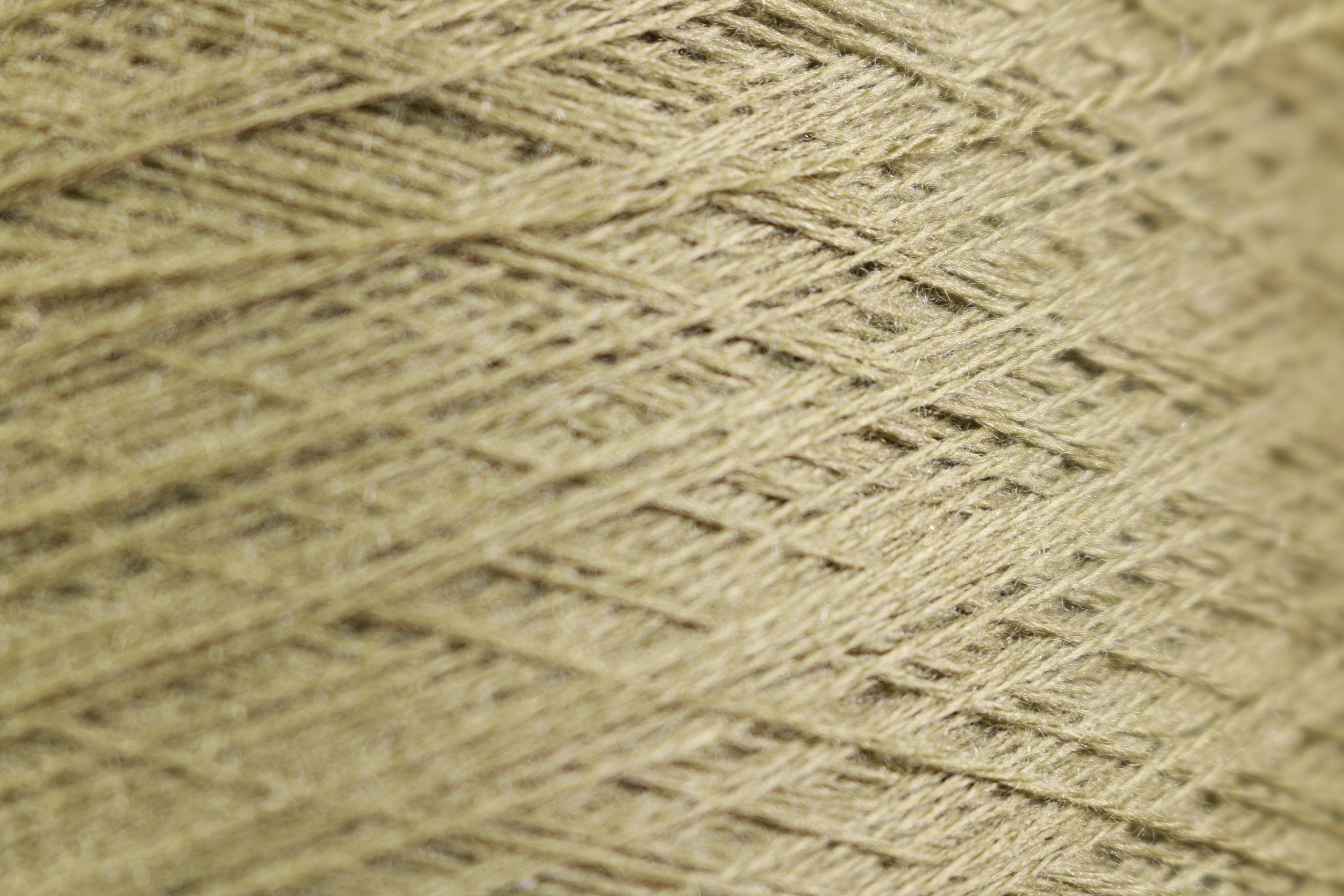 Merino Wool Green Olive Cone Yarn Fiber Arts Machine Knit Hand Knit Crochet Weave Crafts Embroidery Needlepoint Textiles