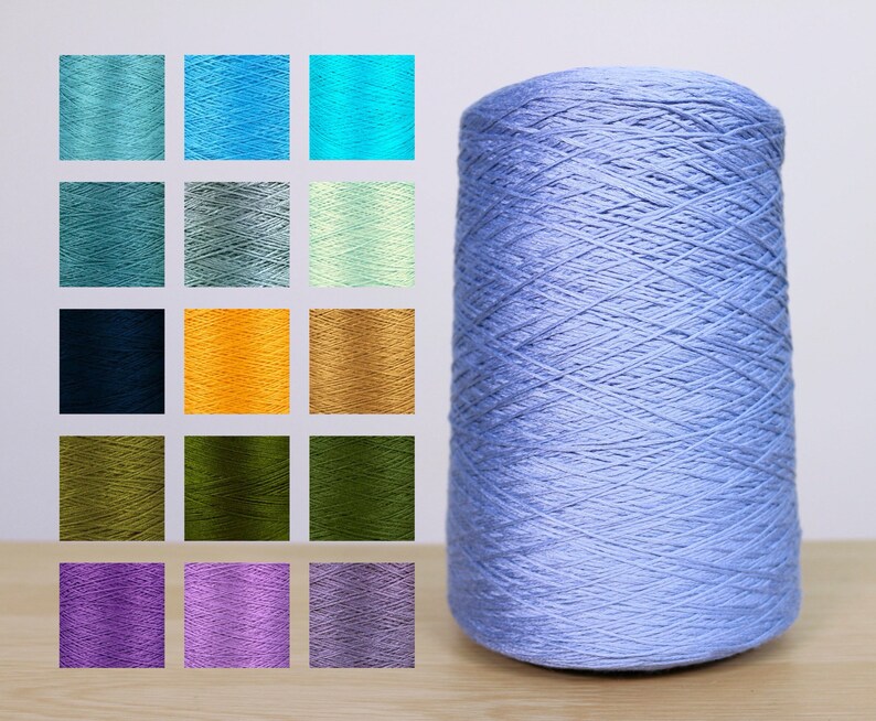 Bamboo Viscose Cone Yarn 2 30s/2x6 Machine Knit Hand Knit Etsy