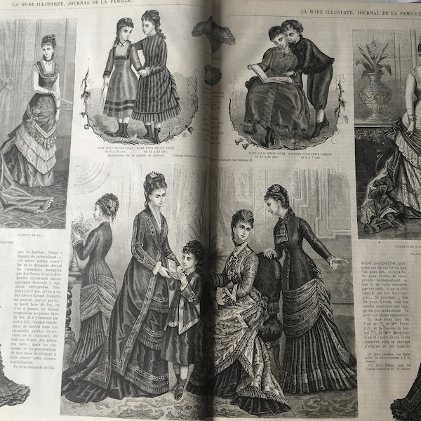 1877 La Mode Illustree