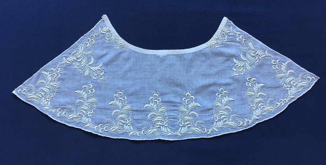 Whitework Embroidery, 1830s1840s Etsy