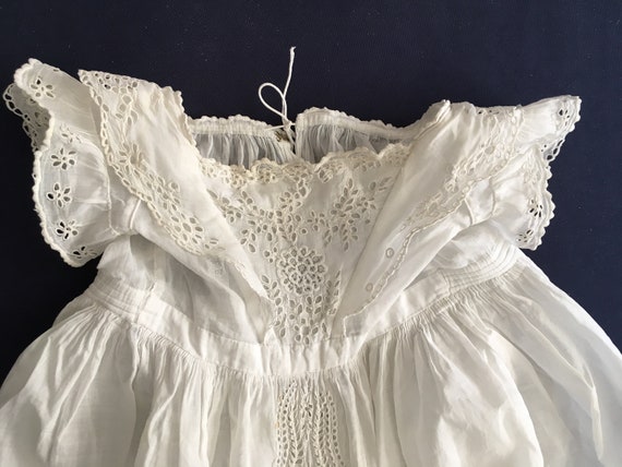 Antique Christening dress, 1860s, baptism dress, c
