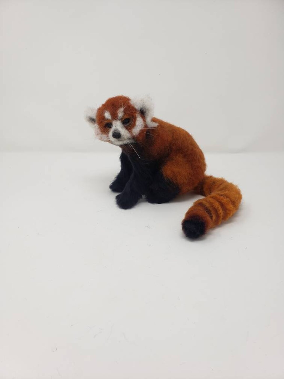 Needle Felted Red Panda Etsy
