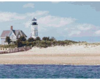 Light House Cross Stitch pattern