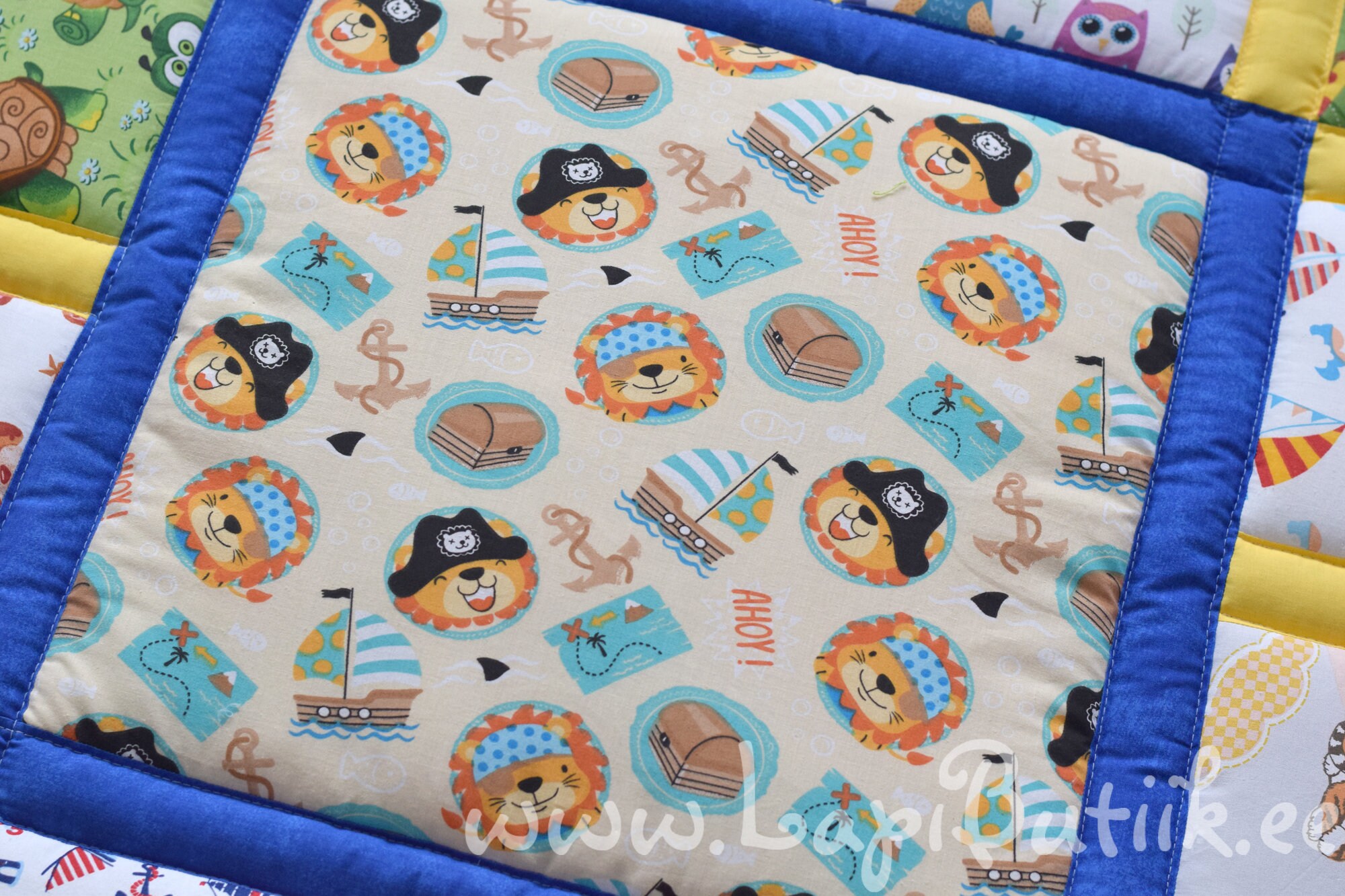 Baby Playmat. Baby Floor Blanket. for a Small Pirate. Etsy