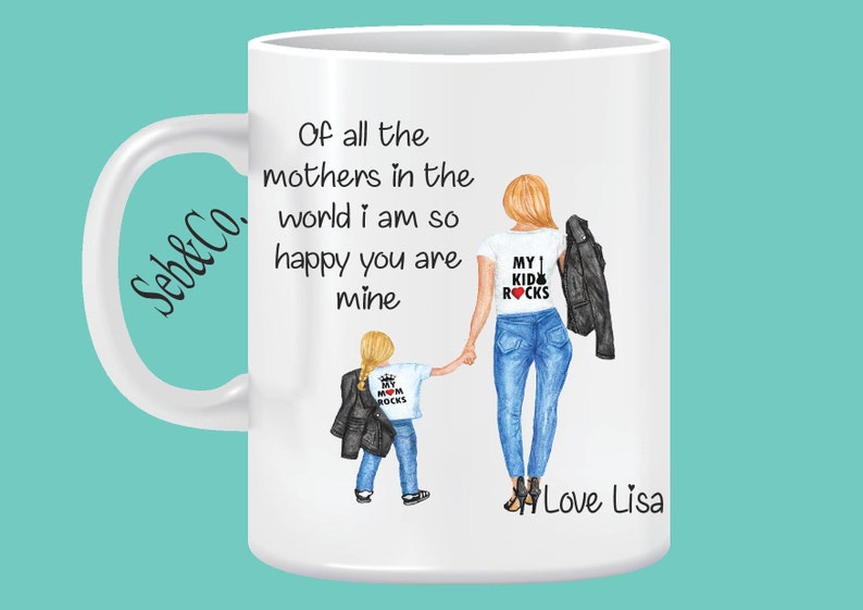 Custom Personalised Special Mum Photo Coffee Mug Cup Birthday Mothers Day Gift